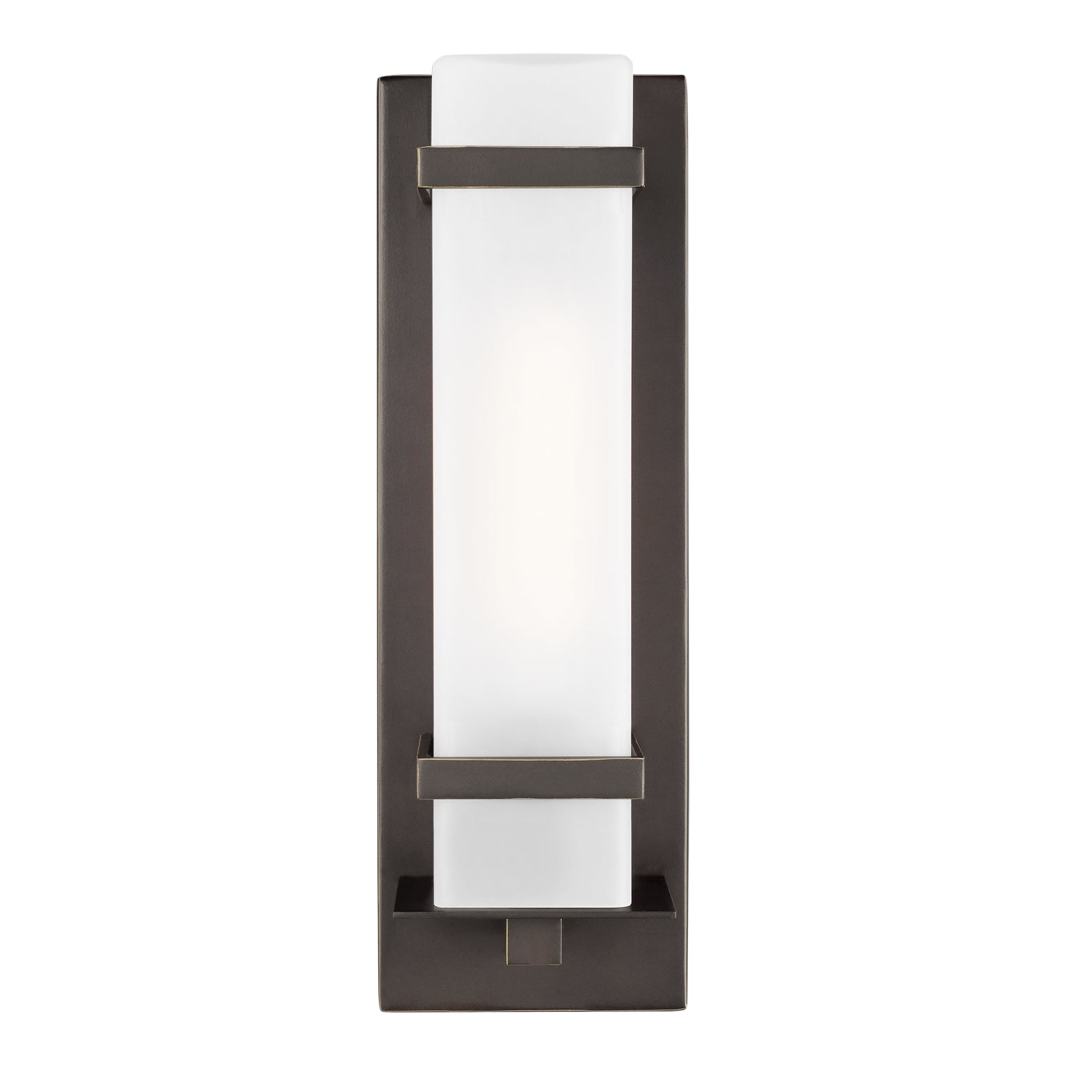 Generation Lighting. - 8720701-71 - One Light Outdoor Wall Lantern - Alban - Antique Bronze