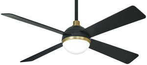 Minka Aire - F623L-BC/SBR - 54" Ceiling Fan - Orb Led - Soft Brass