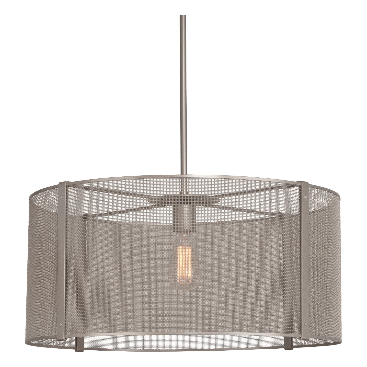 Hammerton Studio - CHB0019-24-BS-0-001-E2 - Pendant - Uptown Mesh - Beige Silver