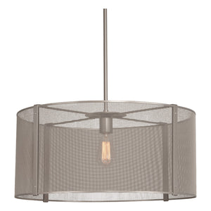 Hammerton Studio - CHB0019-24-BS-0-001-E2 - Pendant - Uptown Mesh - Beige Silver