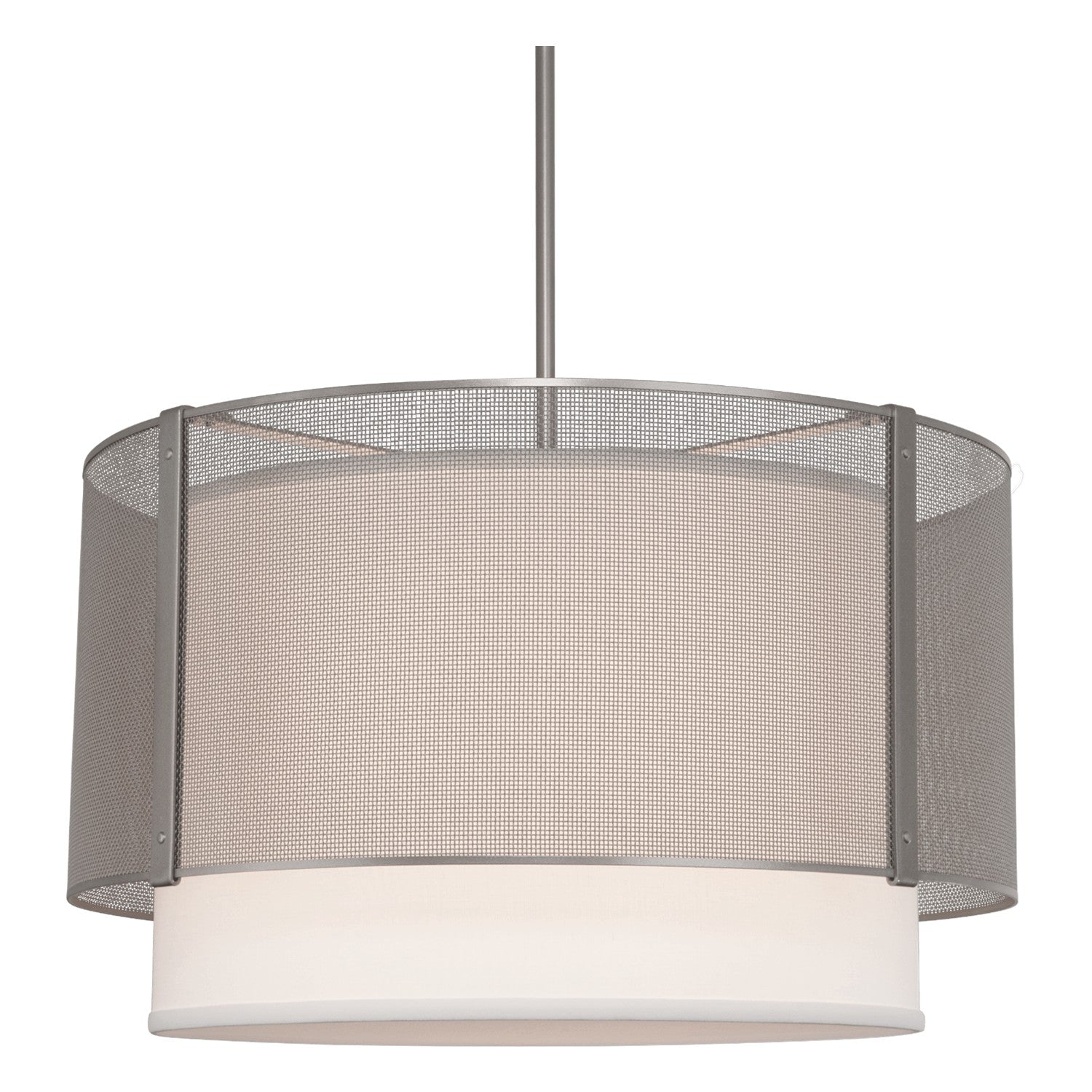 Hammerton Studio - CHB0019-24-BS-SH-001-E2 - Pendant - Uptown Mesh - Beige Silver