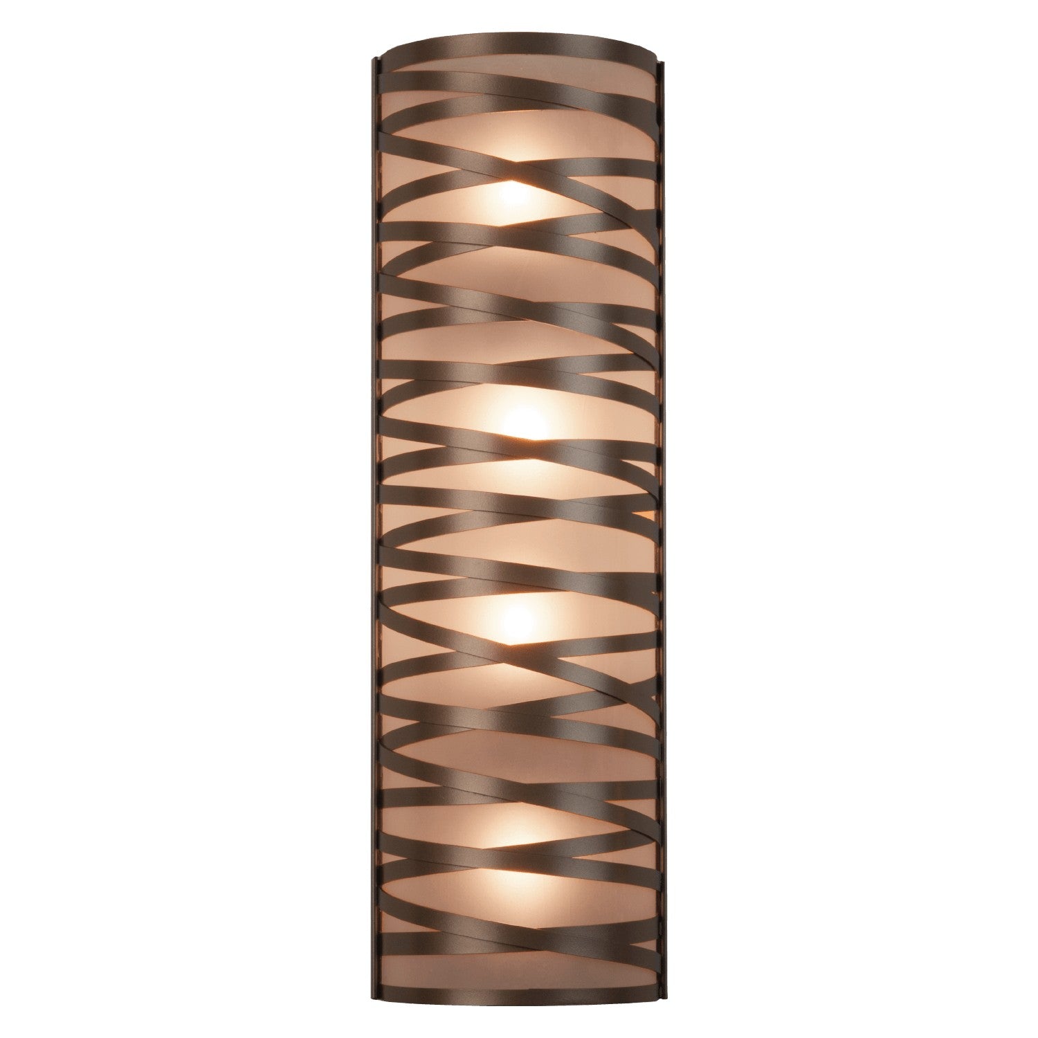 Hammerton Studio - CSB0013-12-BS-F-E1 - Wall Sconce - Tempest - Beige Silver