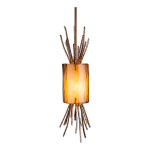 Hammerton Studio - LAB0032-0D-RB-BG-001-E2 - One Light Pendant - Ironwood - Oil Rubbed Bronze