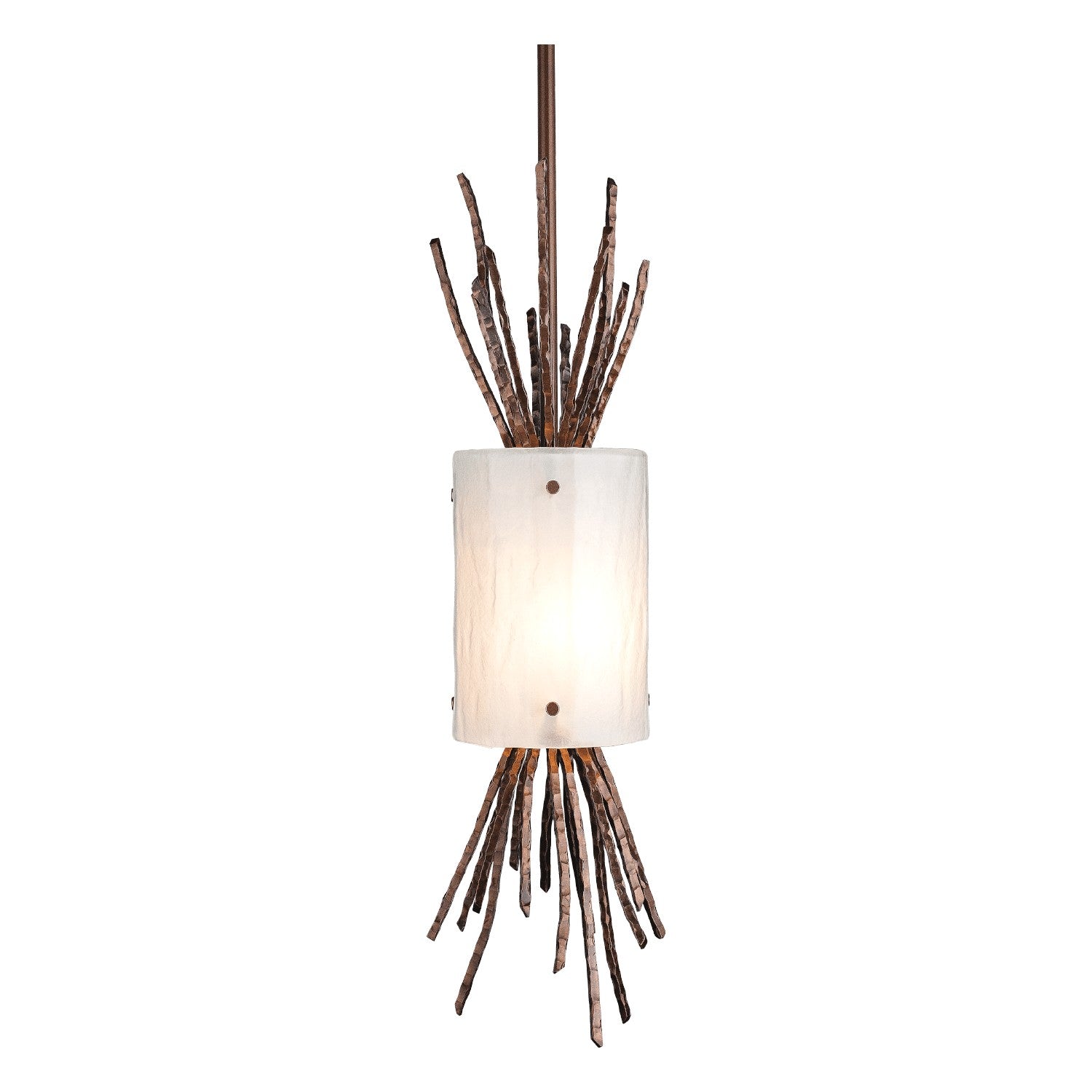 Hammerton Studio - LAB0032-0D-RB-FG-001-E2 - One Light Pendant - Ironwood - Oil Rubbed Bronze