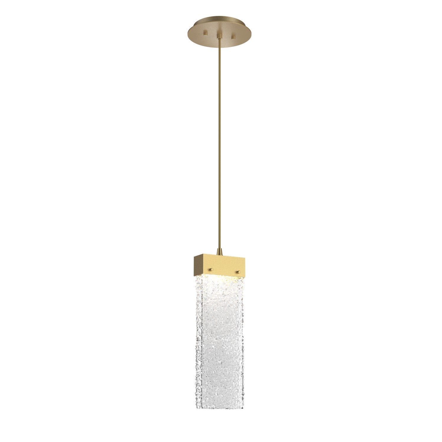 Hammerton Studio - LAB0042-01-GB-CR-C01-L1 - LED Pendant - Parallel - Gilded Brass