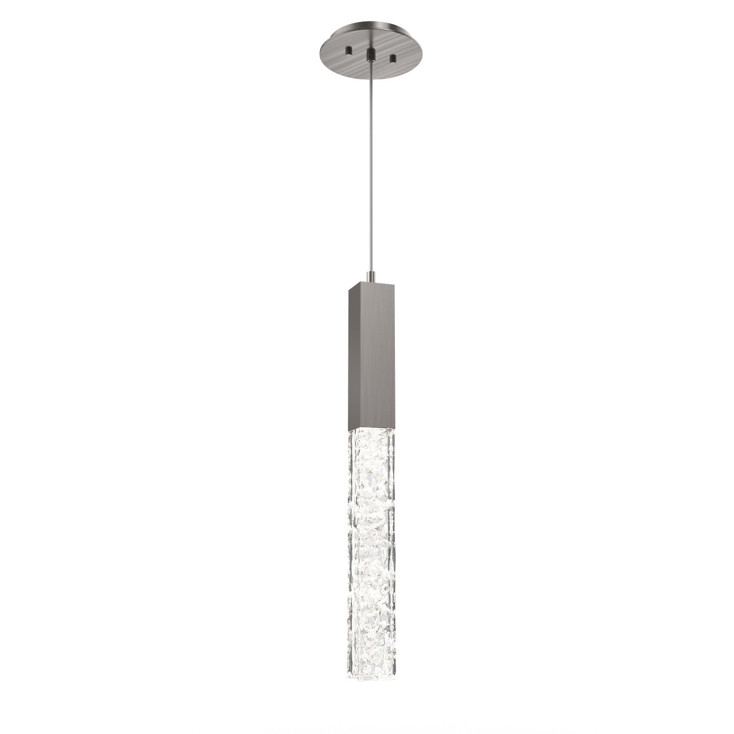 Hammerton Studio - LAB0060-01-GM-GC-C01-L1 - LED Pendant - Axis - Gunmetal