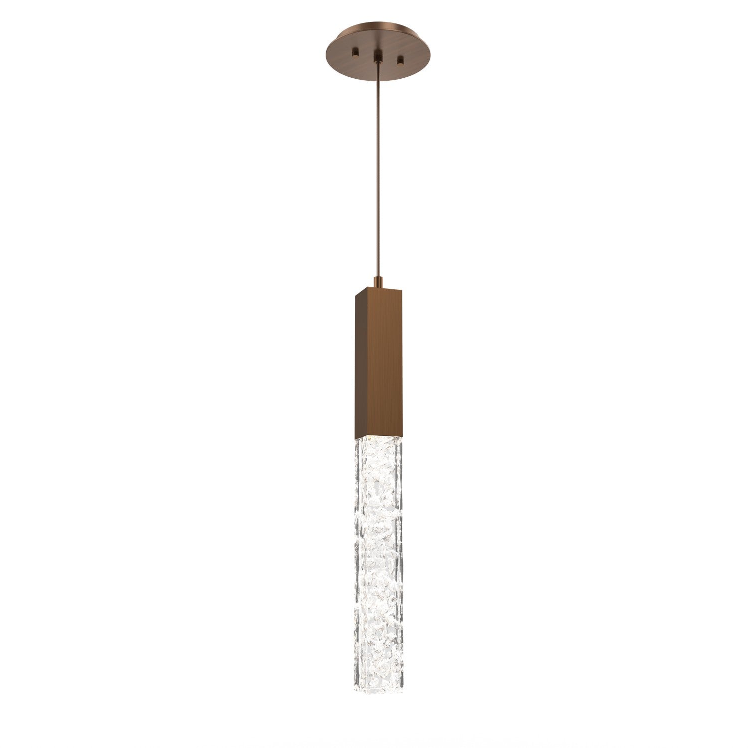 Hammerton Studio - LAB0060-01-RB-GC-C01-L1 - LED Pendant - Axis - Oil Rubbed Bronze