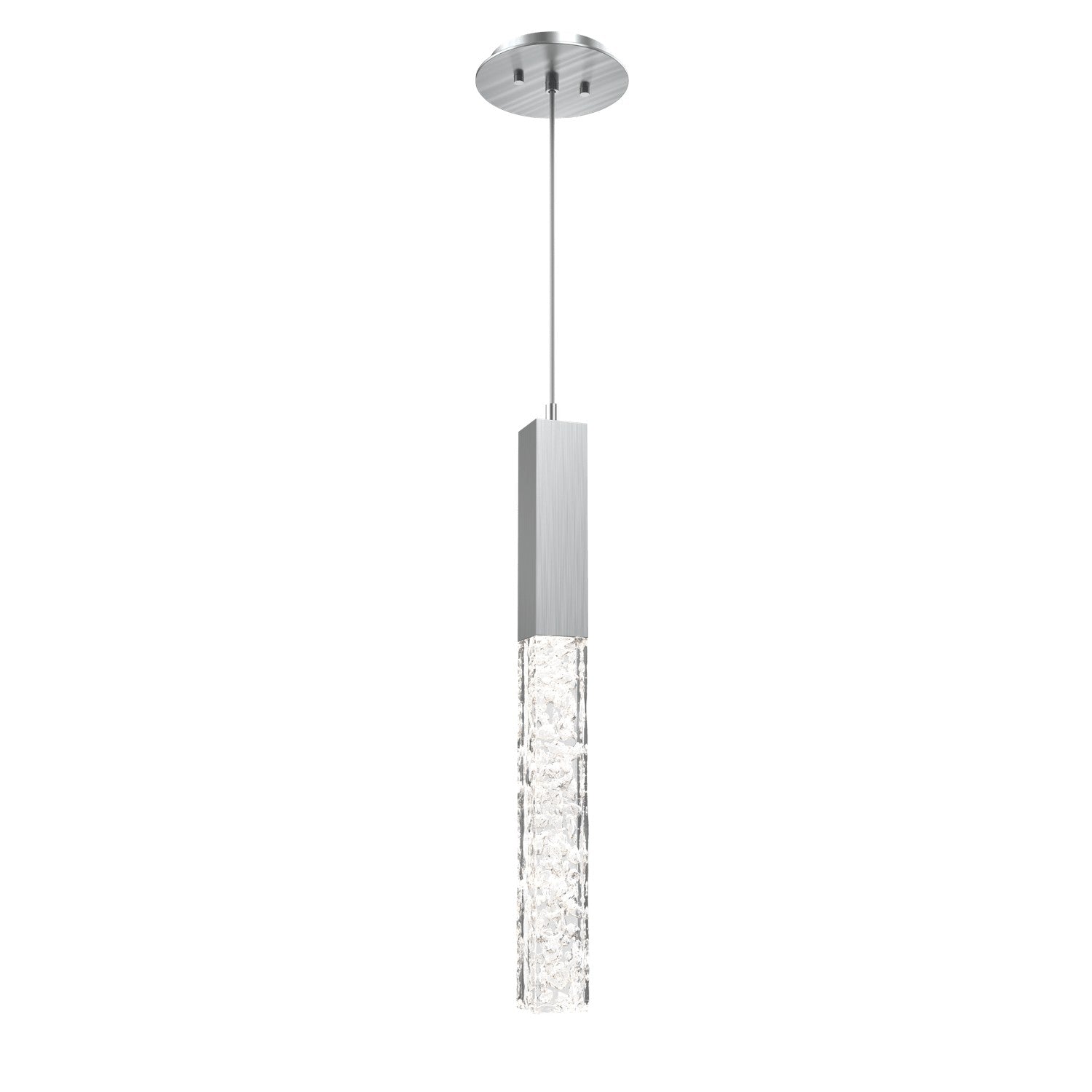 Hammerton Studio - LAB0060-01-SN-GC-C01-L1 - LED Pendant - Axis - Satin Nickel