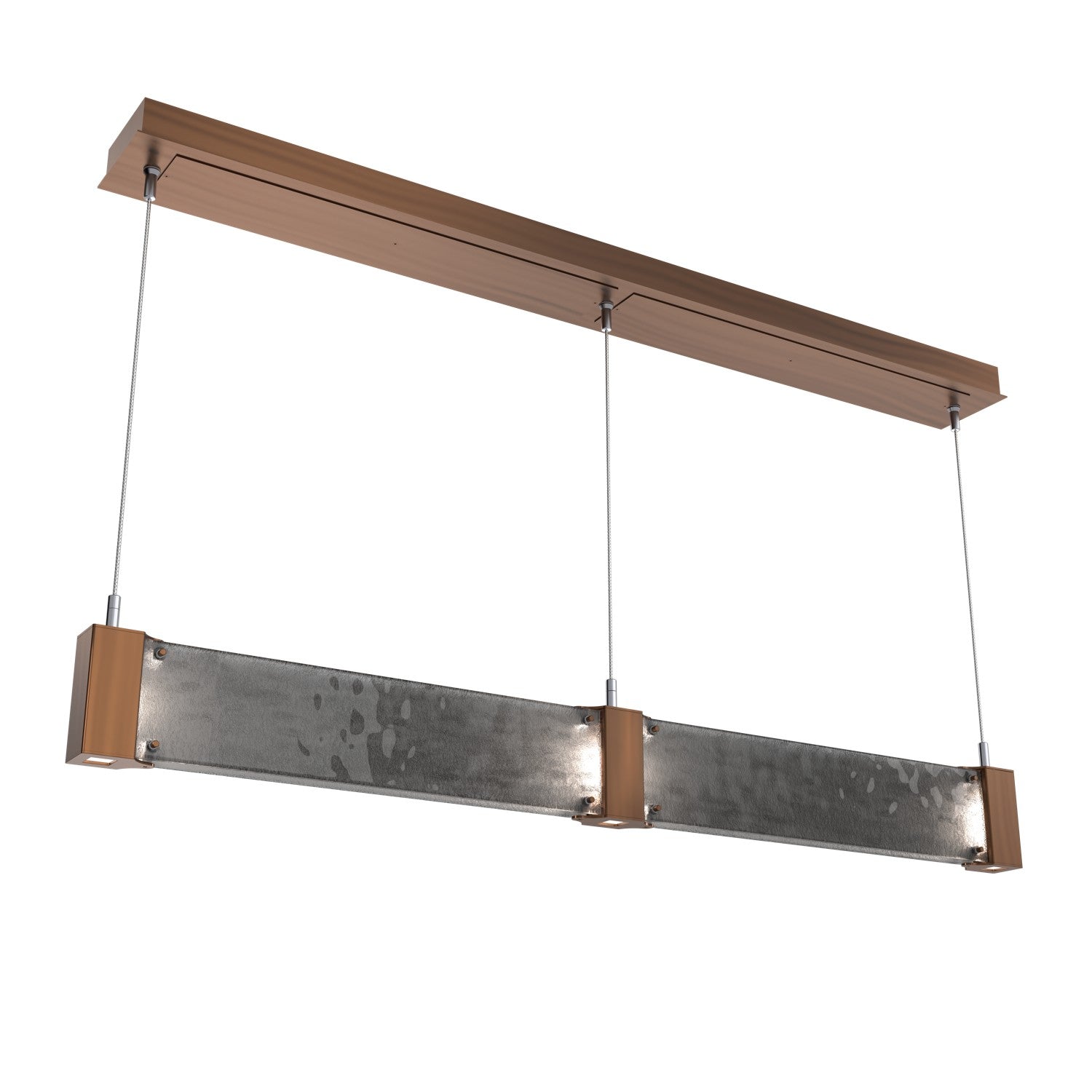 Hammerton Studio - PLB0042-47-RB-SG-CA1-L1 - LED Linear Suspension - Parallel - Oil Rubbed Bronze