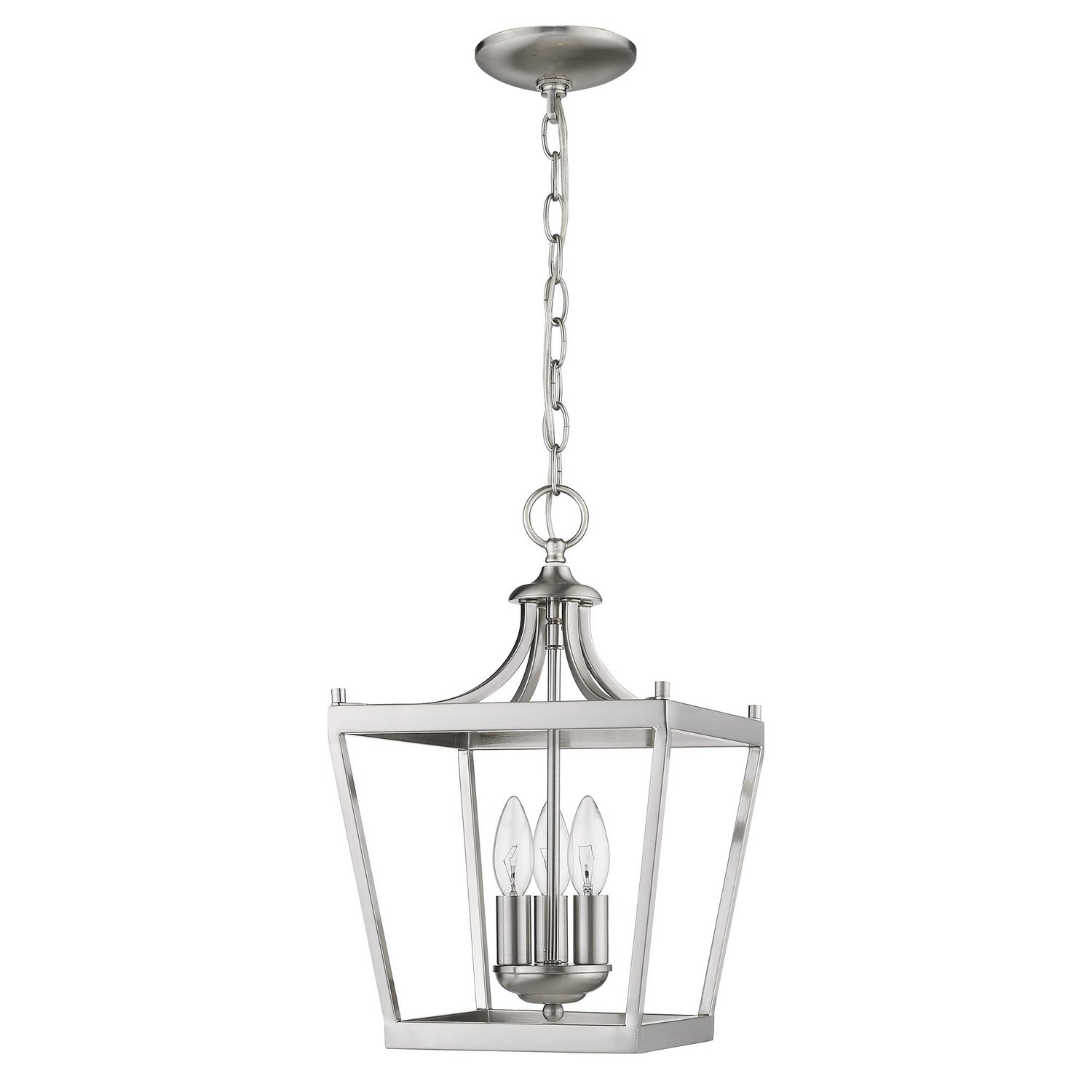 Acclaim Lighting - IN11132SN - Three Light Pendant - Kennedy - Satin Nickel