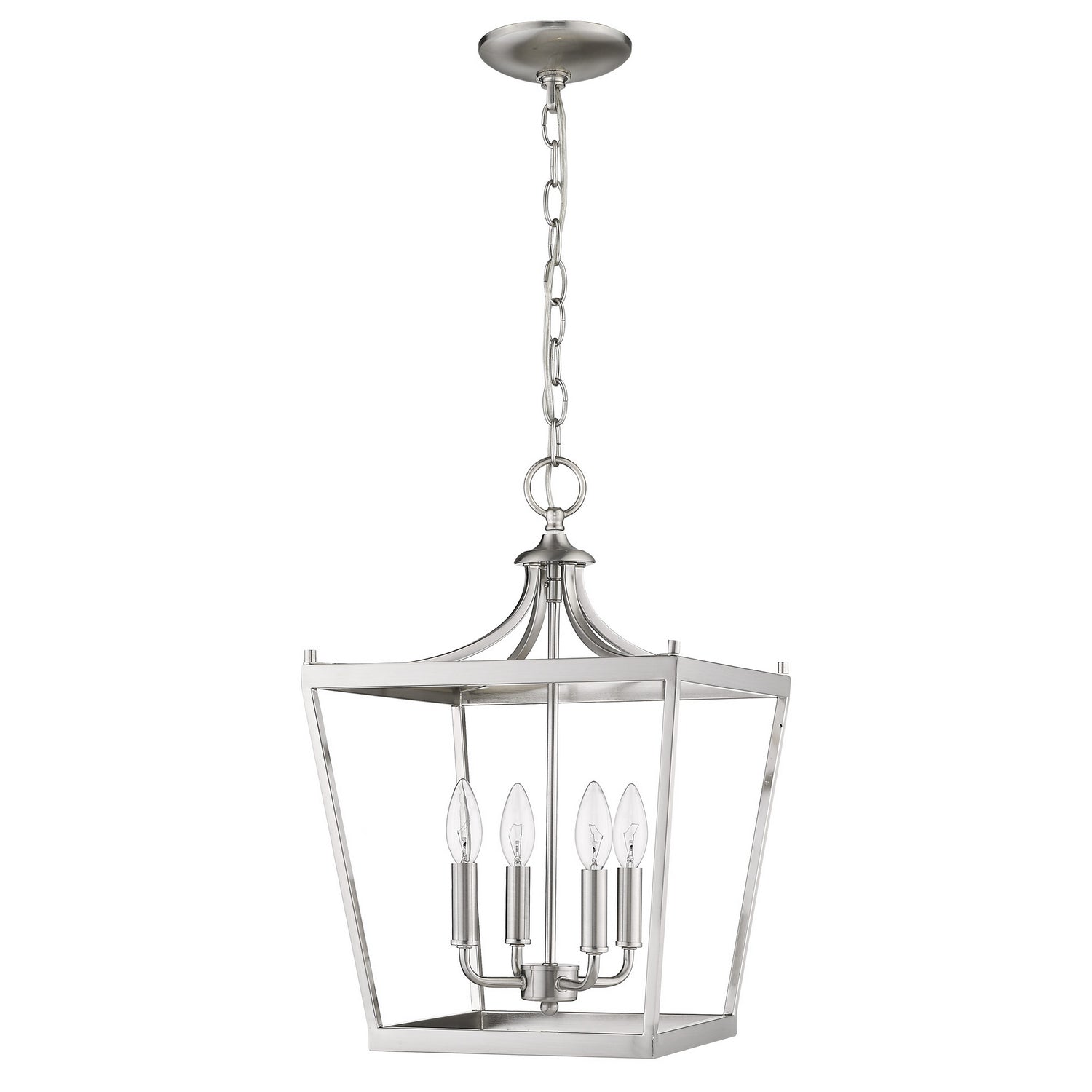 Acclaim Lighting - IN11133SN - Four Light Pendant - Kennedy - Satin Nickel