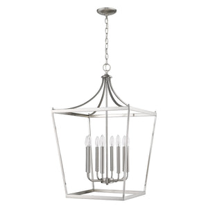 Acclaim Lighting - IN11135SN - Eight Light Pendant - Kennedy - Satin Nickel