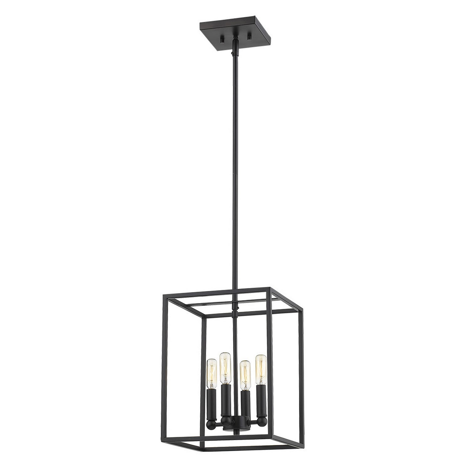 Acclaim Lighting - IN21001BK - Four Light Pendant - Cobar - Matte Black