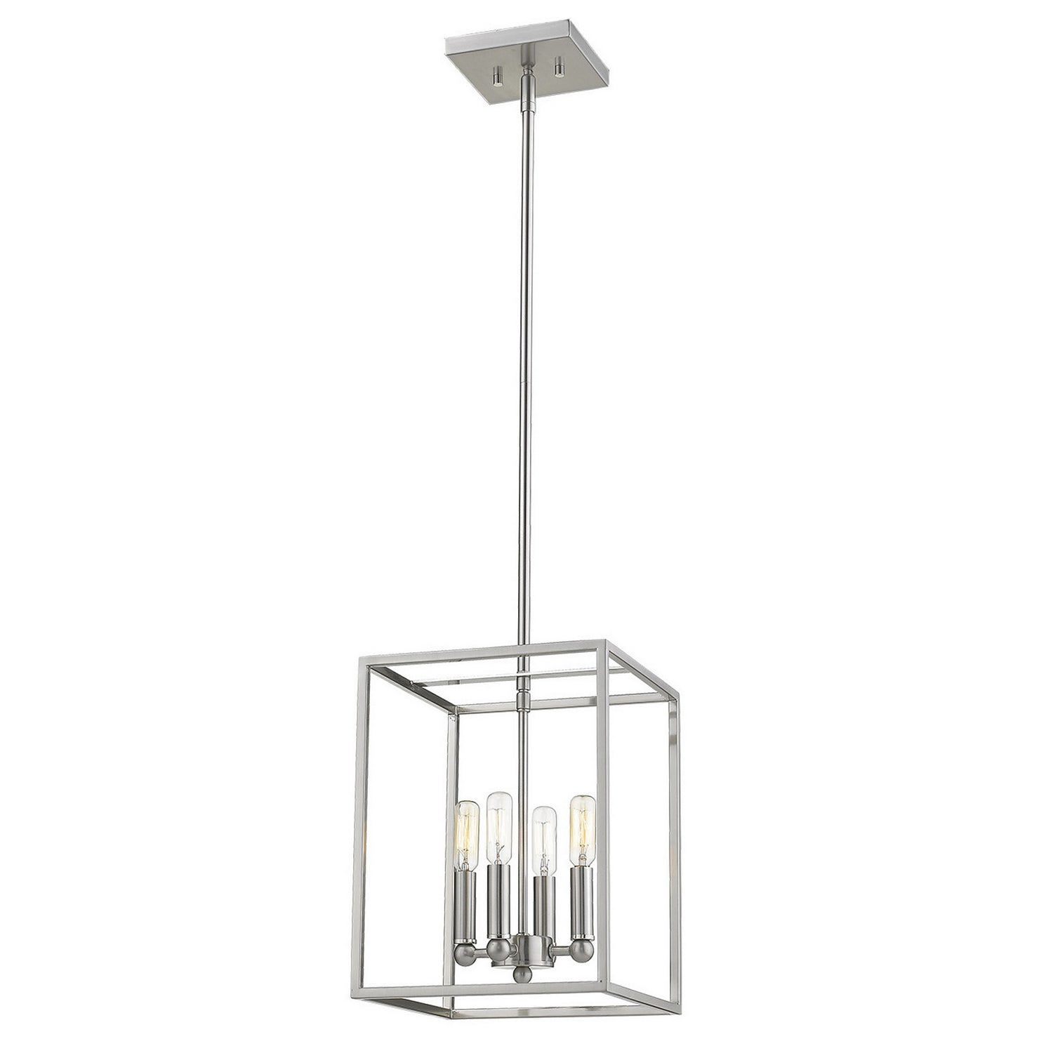 Acclaim Lighting - IN21001SN - Four Light Pendant - Cobar - Satin Nickel