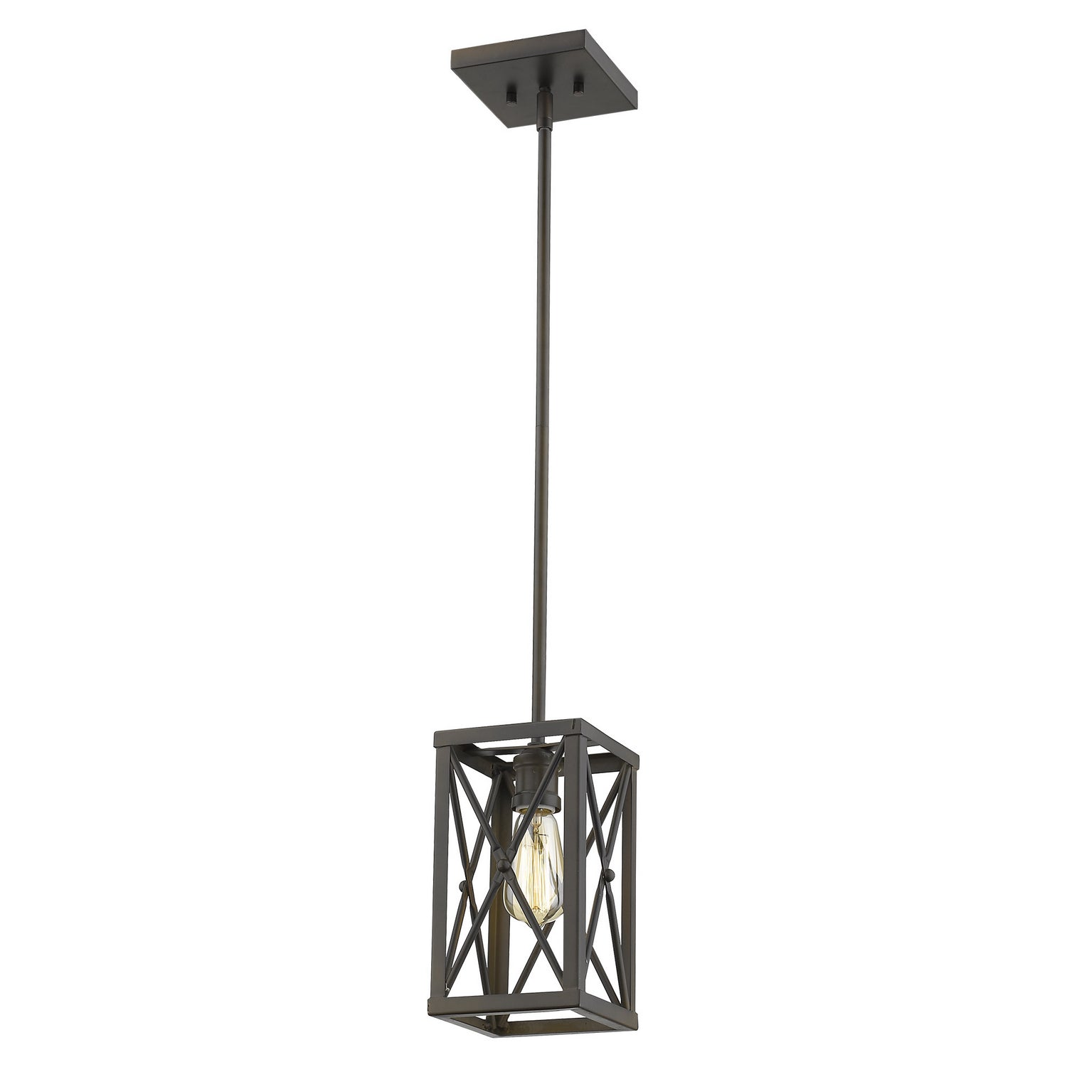 Acclaim Lighting - IN21122ORB - One Light Mini Pendant - Brooklyn - Oil-Rubbed Bronze