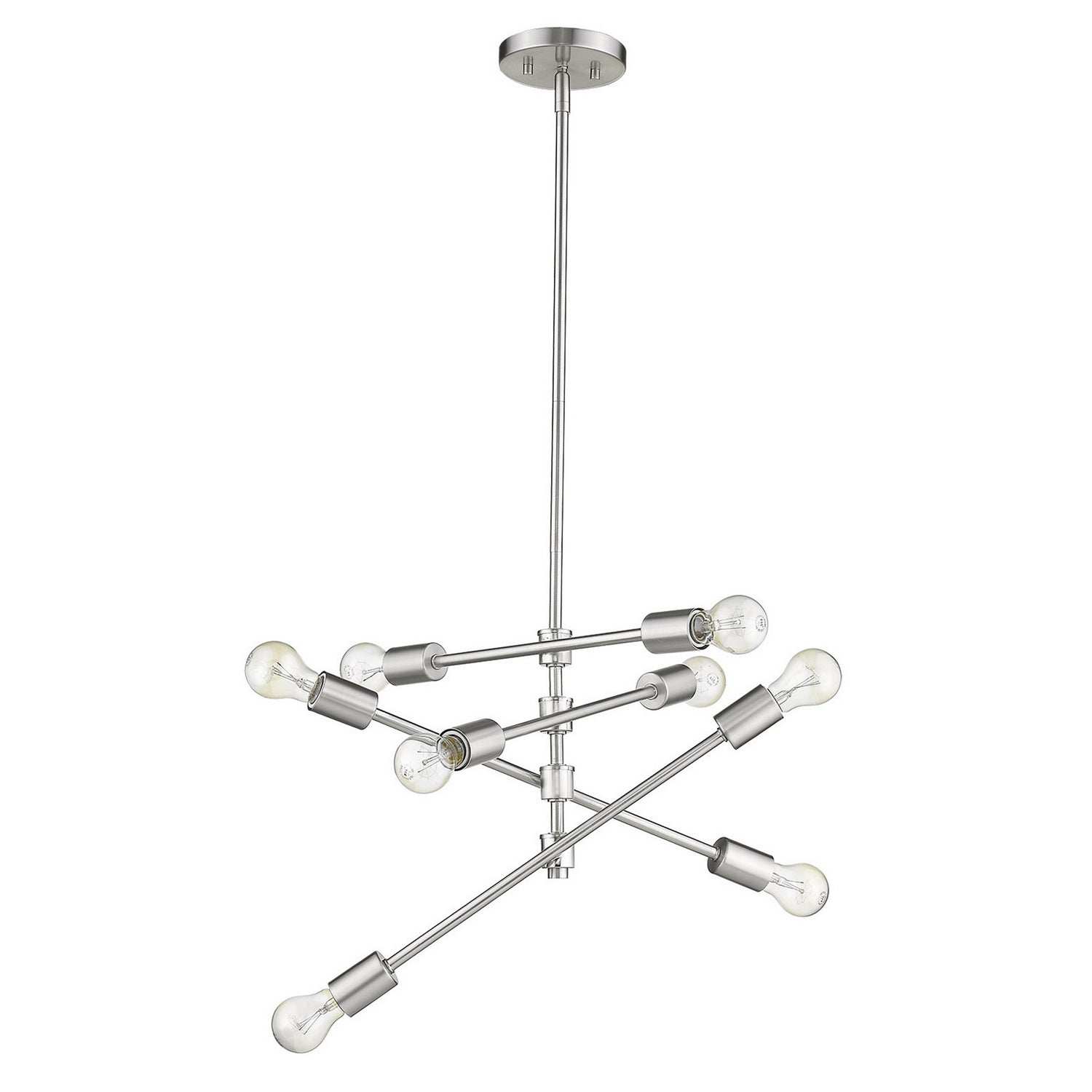 Acclaim Lighting - IN21160SN - Eight Light Pendant - Calix - Satin Nickel