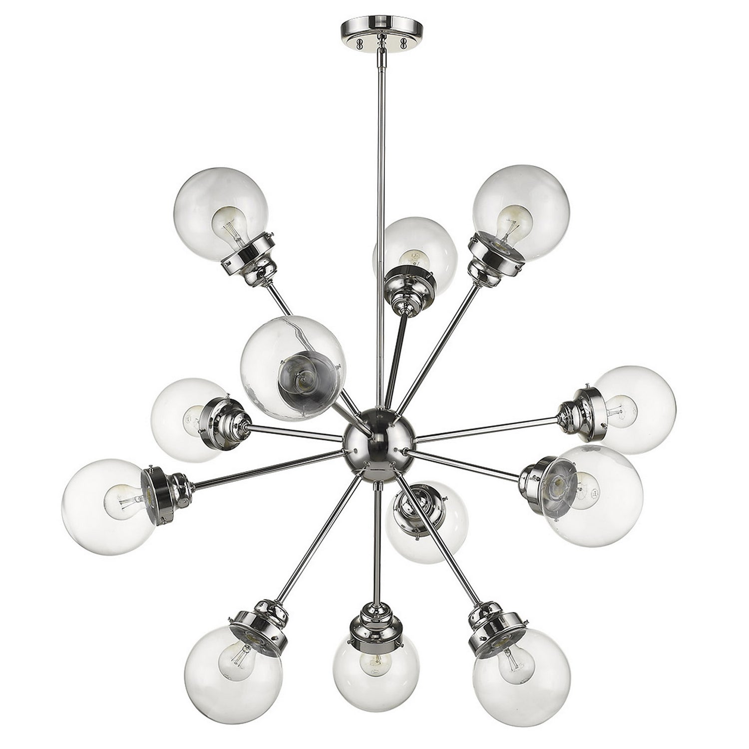 Acclaim Lighting - IN21225PN - 12 Light Chandelier - Portsmith - Polished Nickel