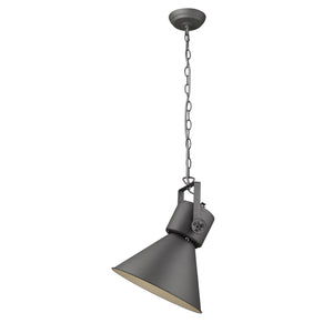 Acclaim Lighting - TP10026GY - One Light Pendant - Crew - Gray