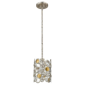 Acclaim Lighting - TP20003ASL - One Light Pendant - Vitozzi - Antique Silver Leaf