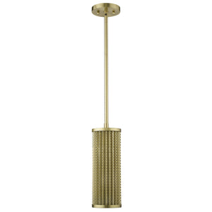 Acclaim Lighting - TP20010GD - One Light Pendant - Basetti - Gold