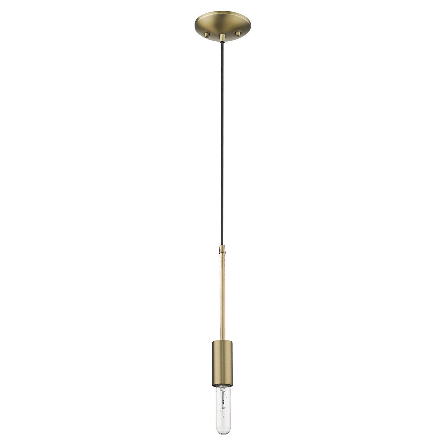 Acclaim Lighting - TP30018AB - One Light Mini Pendant - Perret - Aged Brass