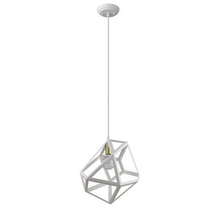 Acclaim Lighting - TP30081WH - One Light Pendant - Hedron - White