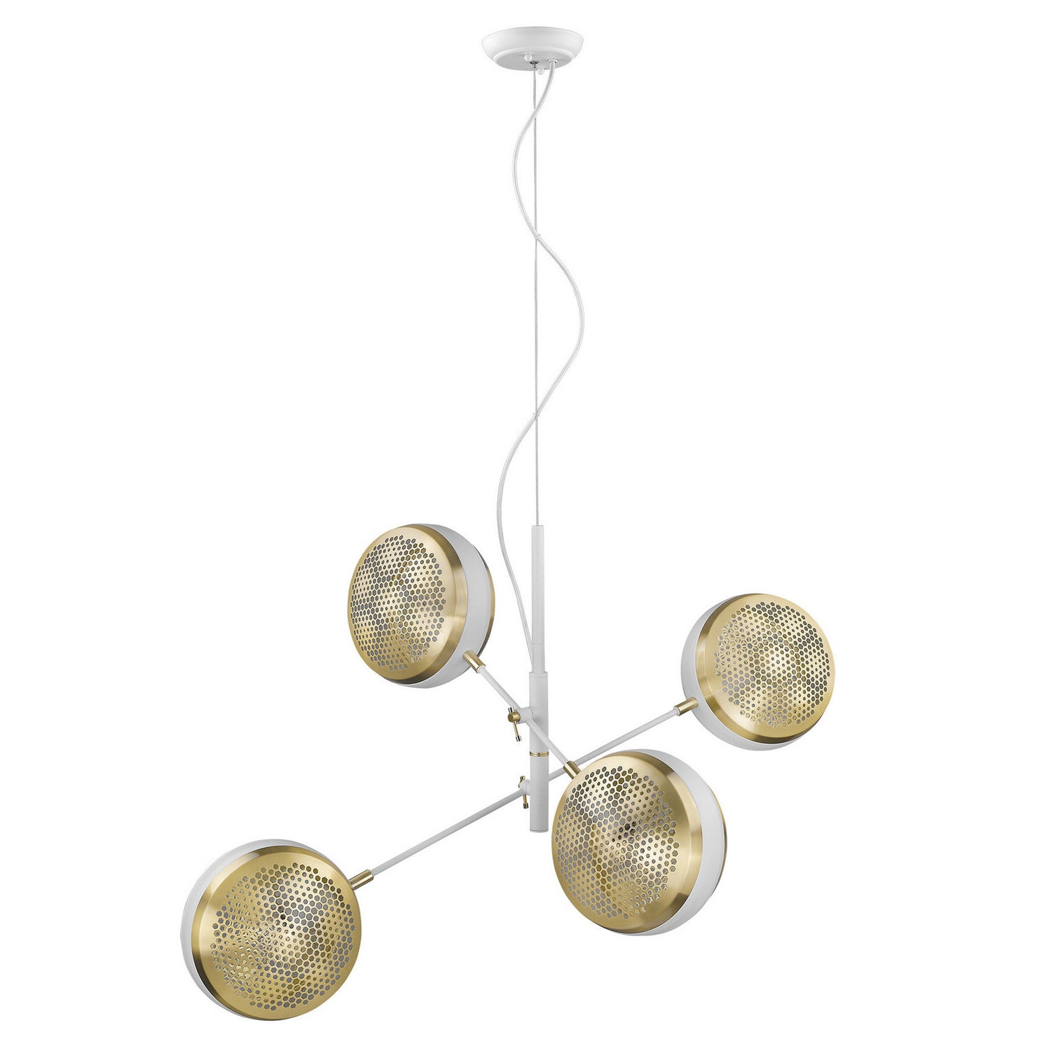 Acclaim Lighting - TP30122WH - Four Light Pendant - Tholos - White