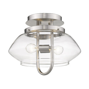 Acclaim Lighting - TP60061SN - Two Light Semi-Flush Mount - Garner - Satin Nickel