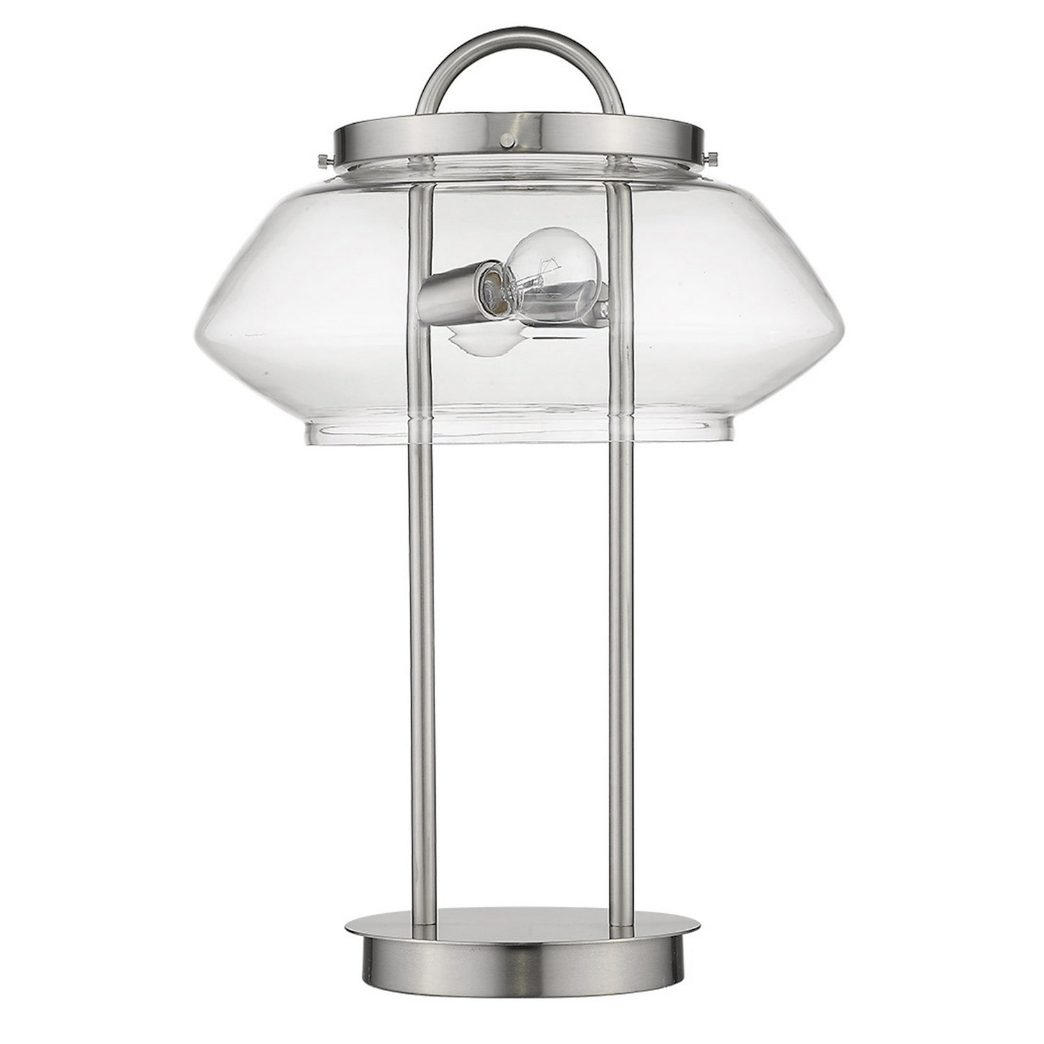 Acclaim Lighting - TT80062SN - Two Light Table Lamp - Garner - Satin Nickel