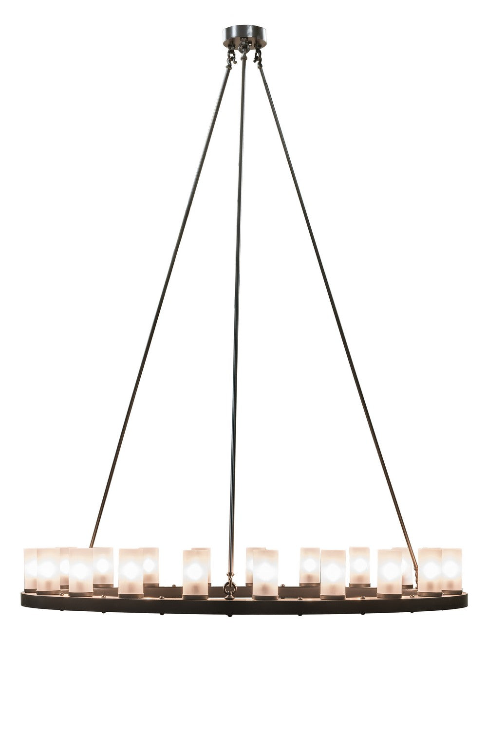 Meyda Tiffany - 163644 - 21 Light Chandelier - Loxley - Timeless Bronze