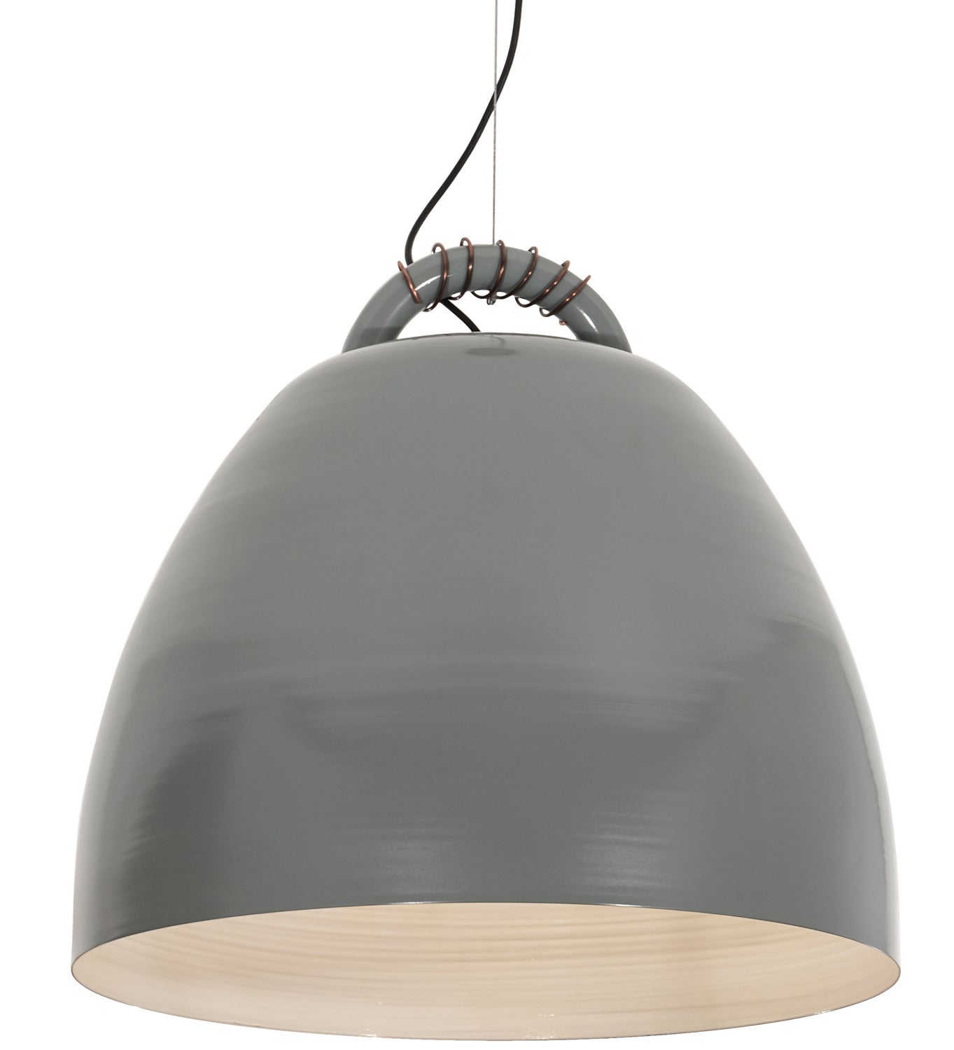 Meyda Tiffany - 195607 - Three Light Pendant - Gravity - Enclosure Gray/Light Gray