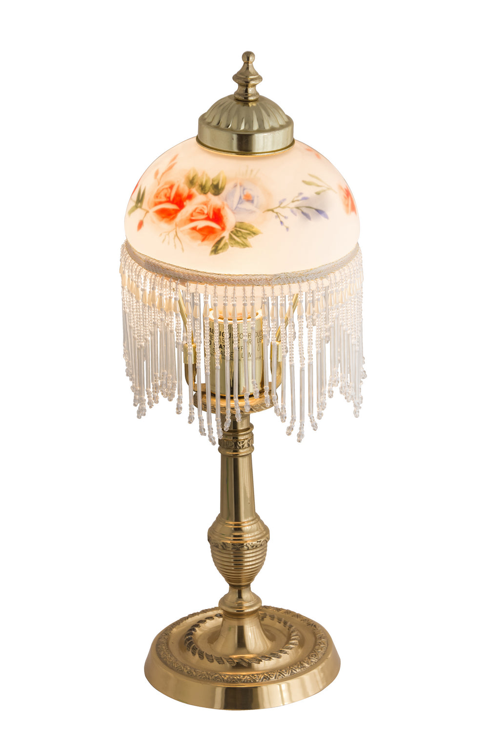 Meyda Tiffany - 202647 - One Light Table Lamp - Roussillon - Polished Brass