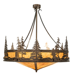 Meyda Tiffany - 204728 - 18 Light Pendant - Tall Pines - Antique Copper