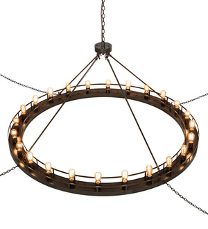 Meyda Tiffany - 211565 - 24 Light Chandelier - Barbury - Timeless Bronze