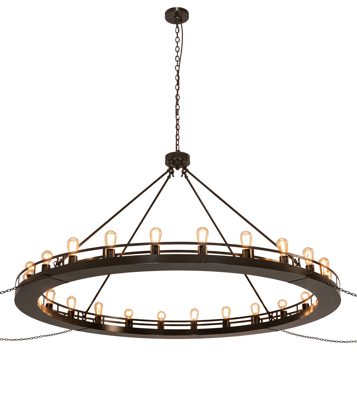 Meyda Tiffany - 211565 - 24 Light Chandelier - Barbury - Timeless Bronze