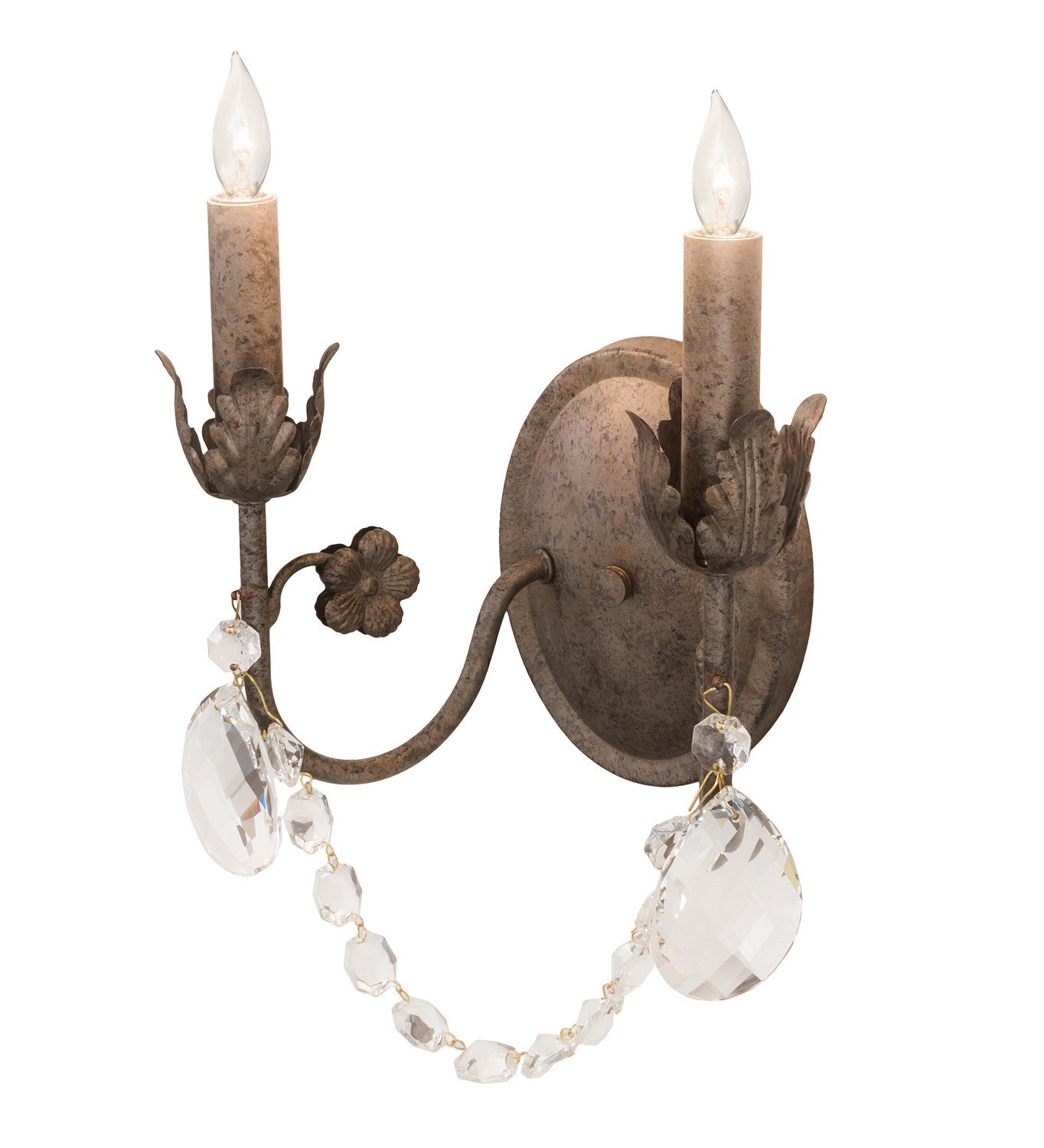 Meyda Tiffany - 211574 - Two Light Wall Sconce - Antonia - Corinth