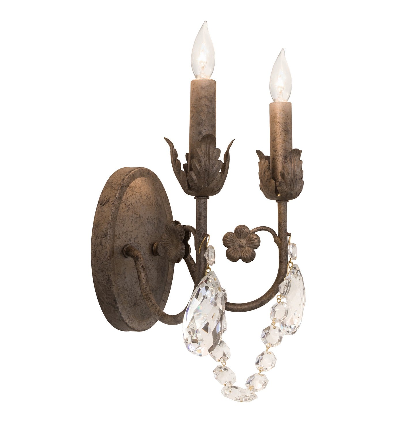 Meyda Tiffany - 211574 - Two Light Wall Sconce - Antonia - Corinth