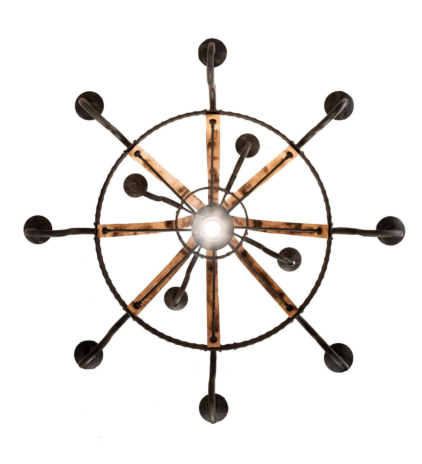 Meyda Tiffany - 213961 - 13 Light Chandelier - Barrel Stave - Costello Black