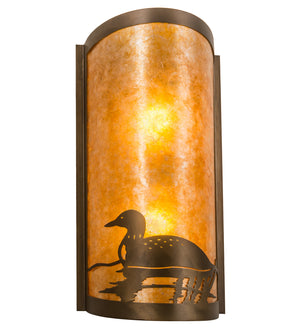 Meyda Tiffany - 214484 - Two Light Wall Sconce - Loon - Antique Copper