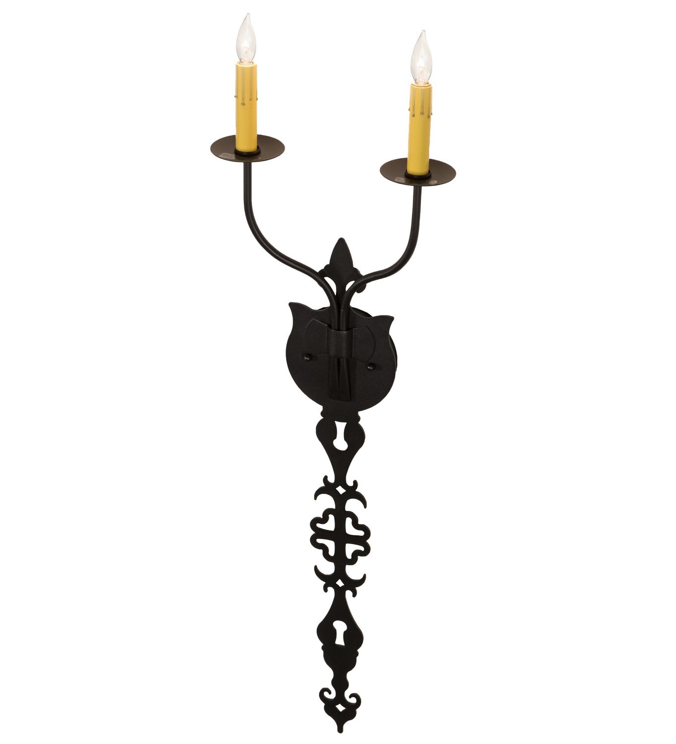 Meyda Tiffany - 216226 - Two Light Wall Sconce - Merano - Old Wrought Iron