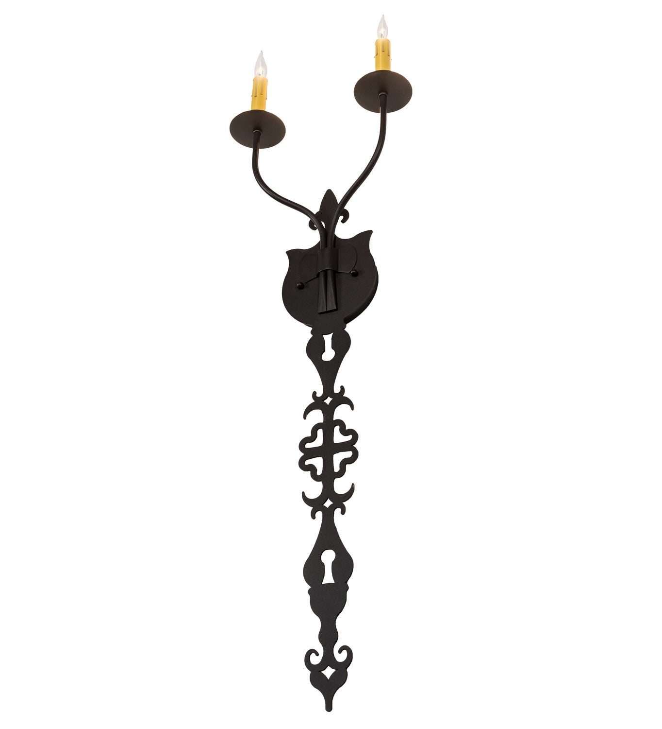 Meyda Tiffany - 216226 - Two Light Wall Sconce - Merano - Old Wrought Iron