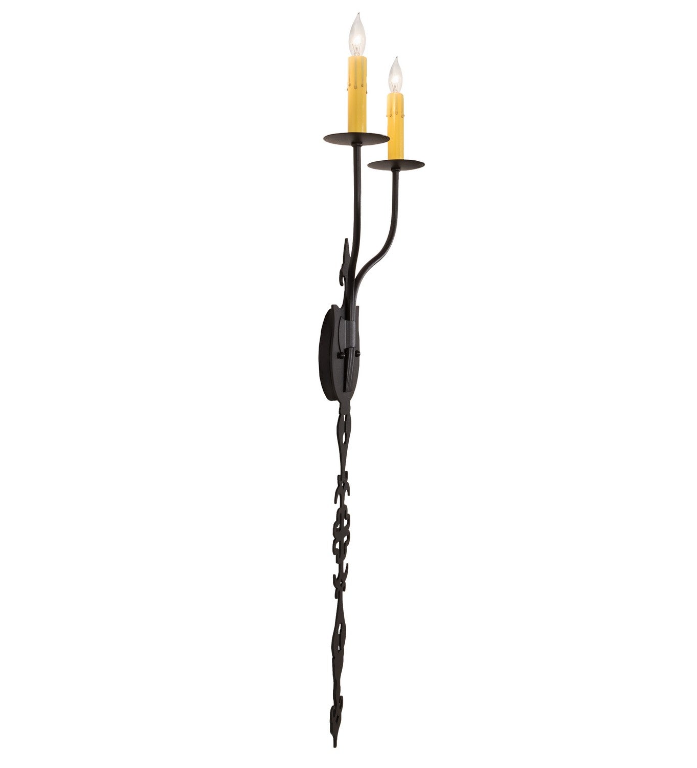 Meyda Tiffany - 216226 - Two Light Wall Sconce - Merano - Old Wrought Iron