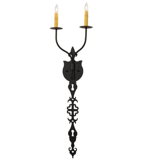 Meyda Tiffany - 216226 - Two Light Wall Sconce - Merano - Old Wrought Iron