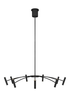 Visual Comfort Modern - 700ARL40B-LED930 - LED Chandelier - Aerial - Matte Black