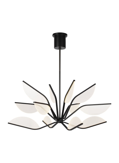 Visual Comfort Modern - 700BLT38B-LED930 - LED Chandelier - Belterra - Matte Black