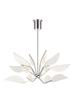 Visual Comfort Modern - 700BLT38N-LED930 - LED Chandelier - Belterra - Polished Nickel