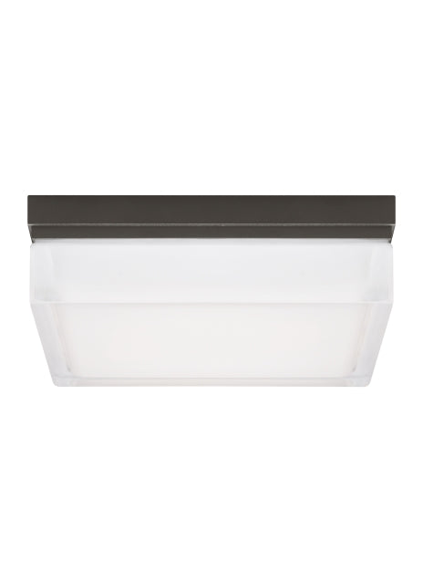 Visual Comfort Modern - 700BXLZ-LED3 - LED Flush Mount - Boxie - Antique Bronze