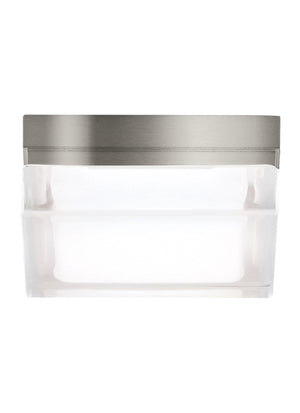 Visual Comfort Modern - 700BXSS-LED - LED Flush Mount - Boxie - Satin Nickel