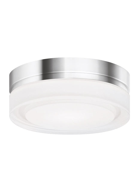 Visual Comfort Modern - 700CQSC-LED3 - LED Flush Mount - Cirque - Chrome