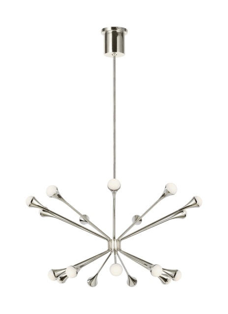 Visual Comfort Modern - 700LDY18N-LED930 - LED Chandelier - Lody - Polished Nickel